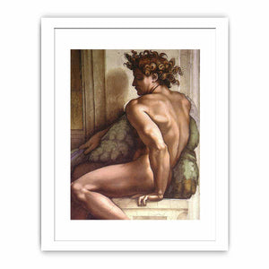 Ignudo -1 1509 By Michelangelo Buonarroti
