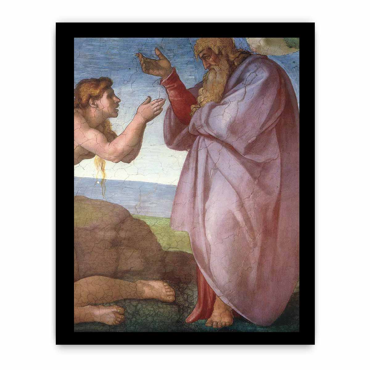 Creation of Eve (detail) By Michelangelo Buonarroti
