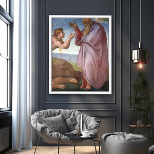 Creation of Eve (detail) By Michelangelo Buonarroti