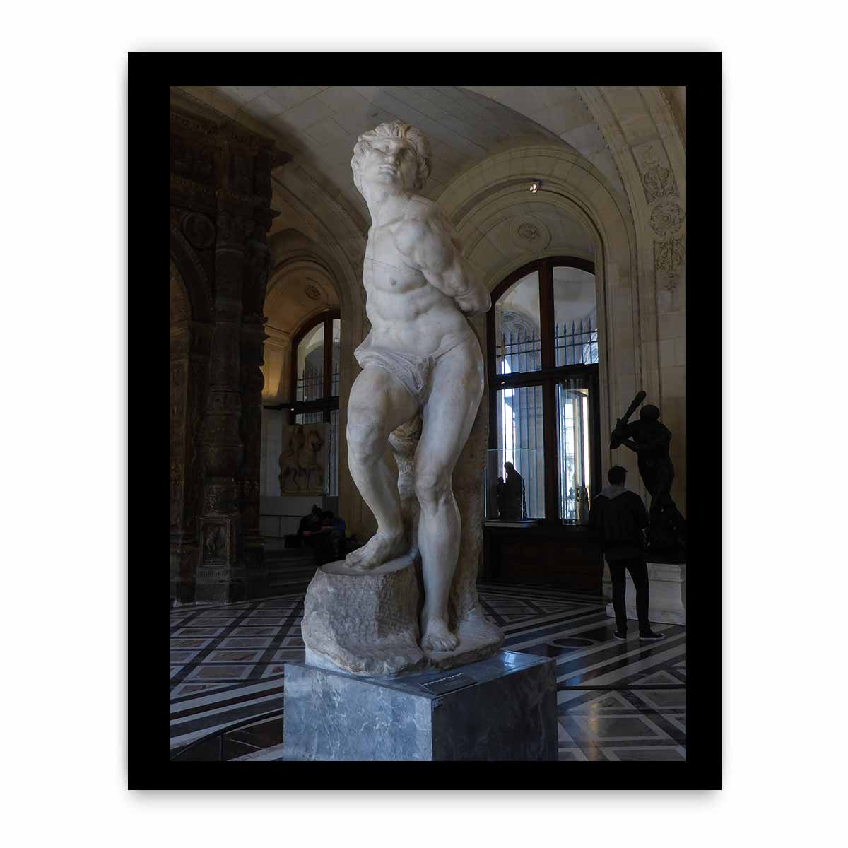 Rebellious Slave Edit this at Wikidata By Michelangelo Buonarroti
