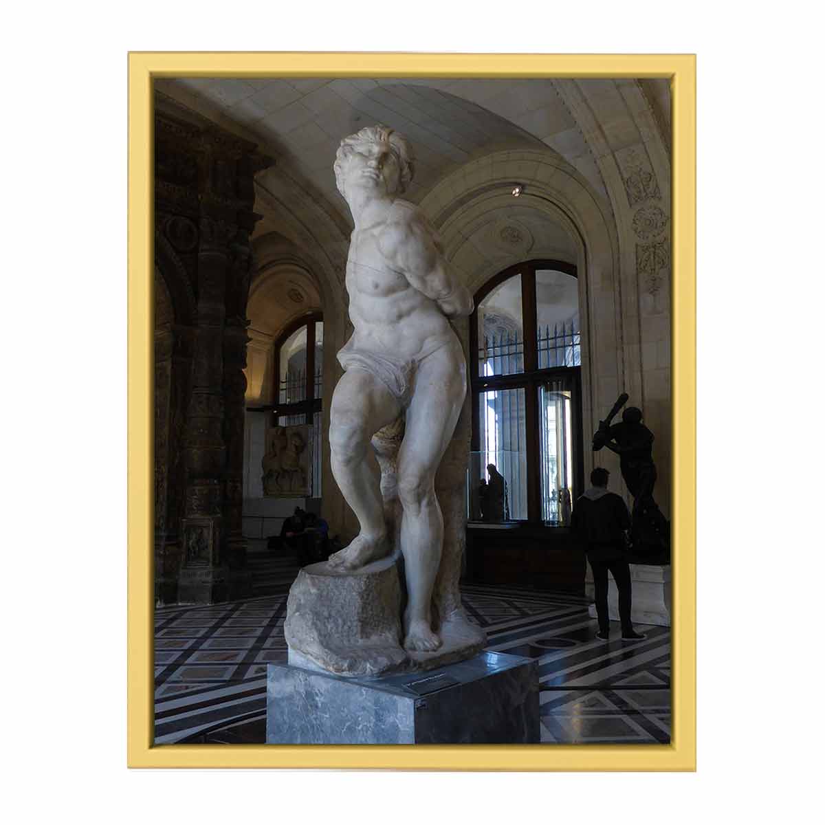 Rebellious Slave Edit this at Wikidata By Michelangelo Buonarroti