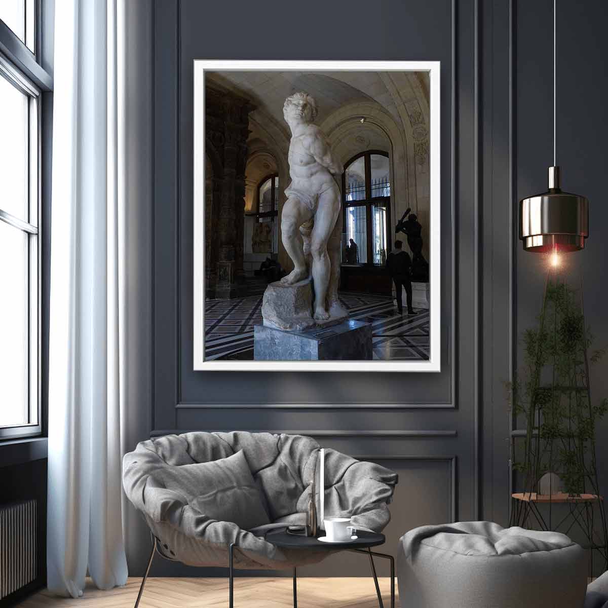 Rebellious Slave Edit this at Wikidata By Michelangelo Buonarroti