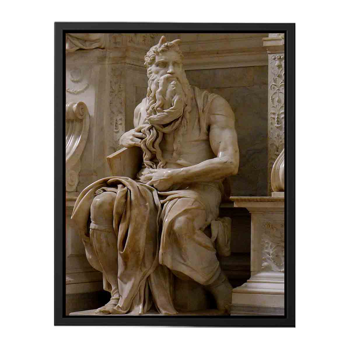 Moses By Michelangelo Buonarroti