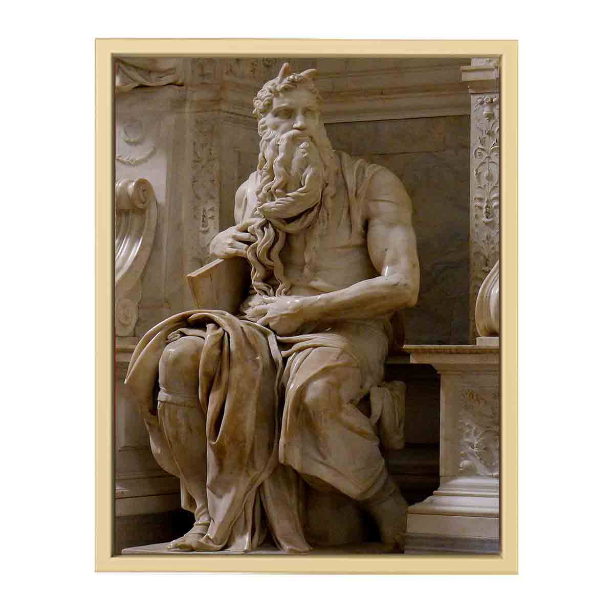Moses By Michelangelo Buonarroti