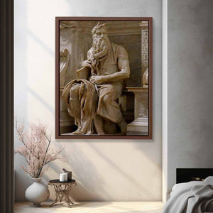 Moses By Michelangelo Buonarroti