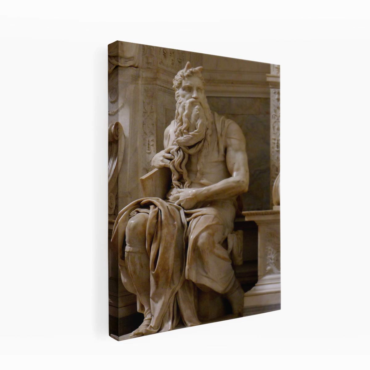 Moses By Michelangelo Buonarroti