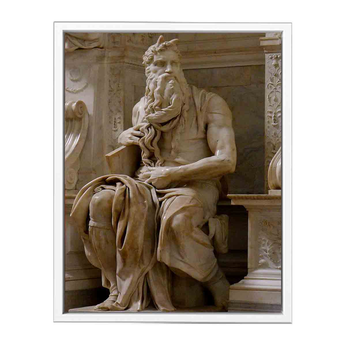 Moses By Michelangelo Buonarroti