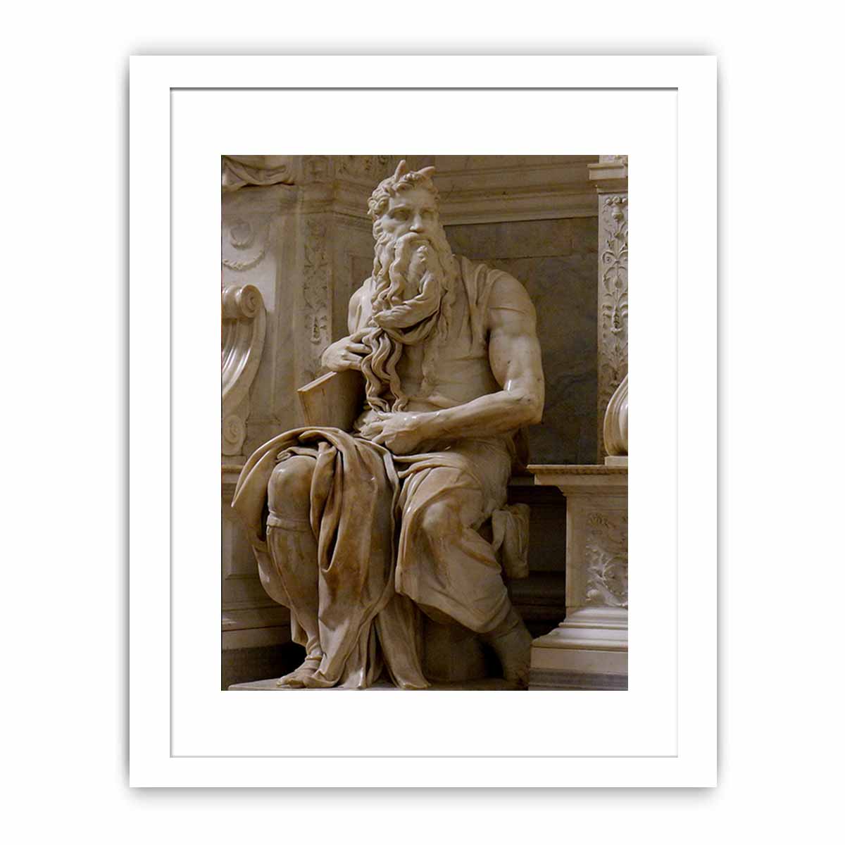 Moses By Michelangelo Buonarroti