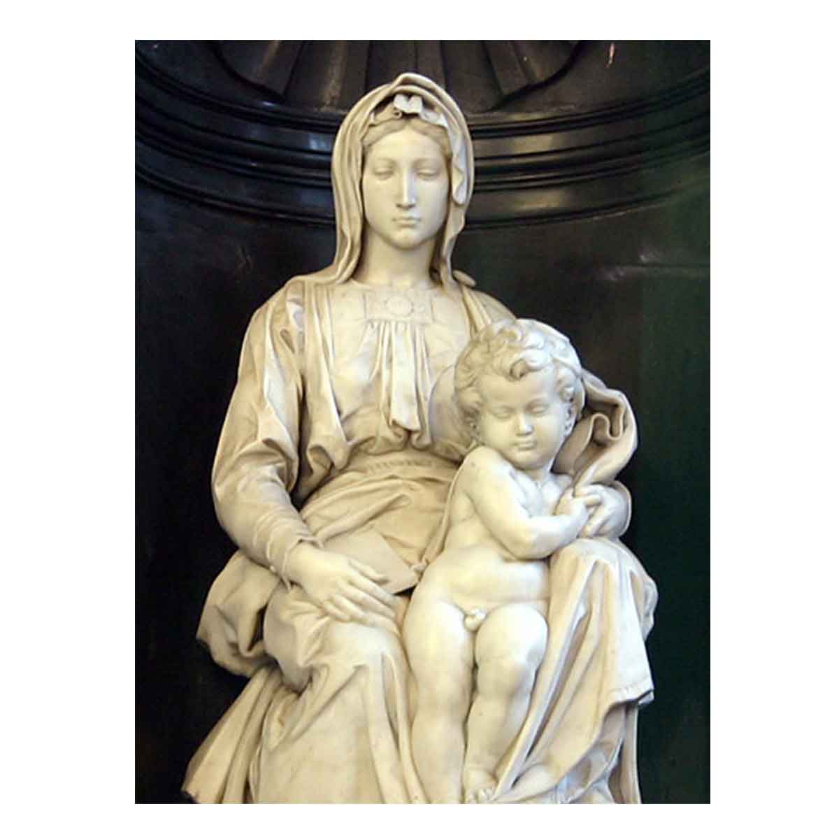 Madonna and Child' By Michelangelo Buonarroti