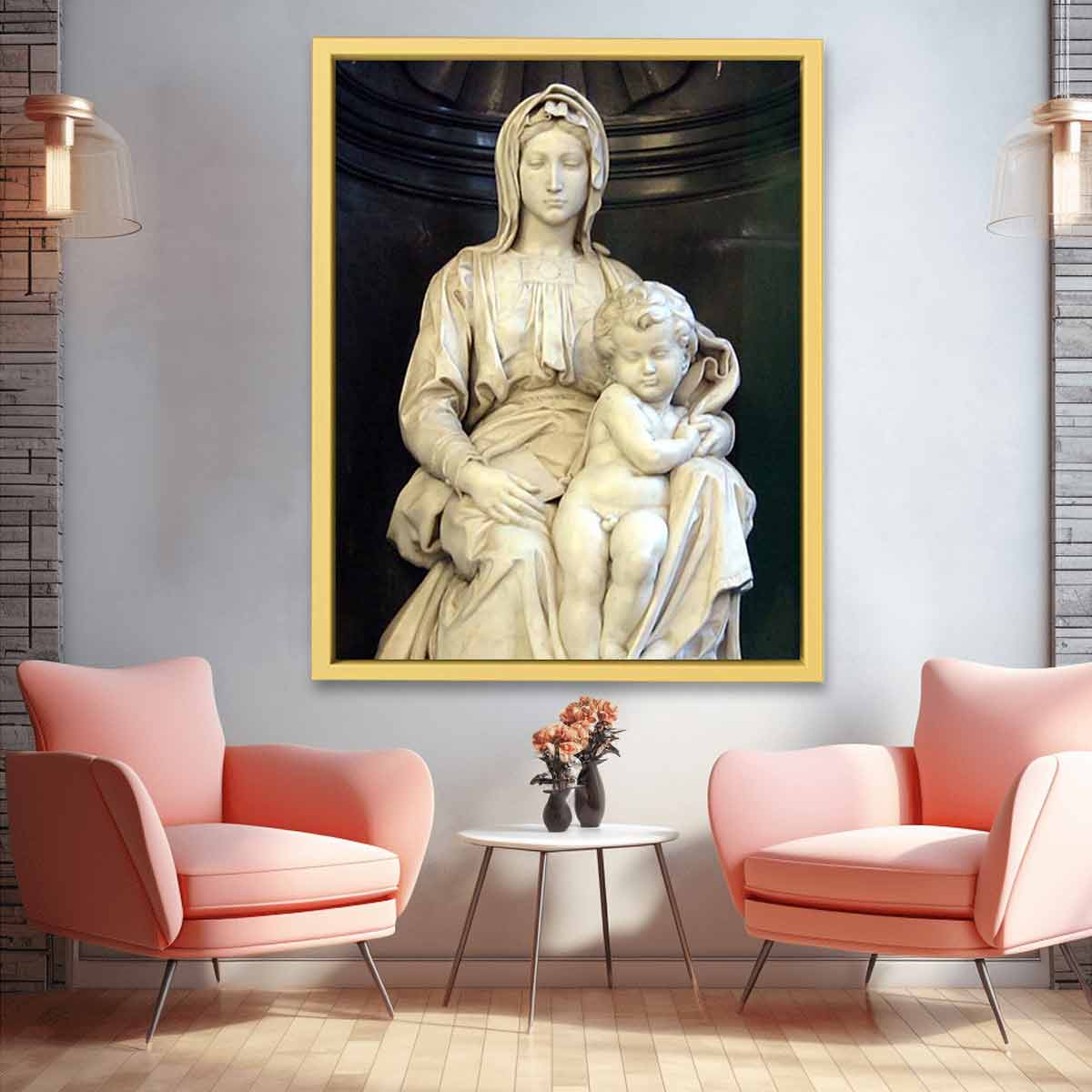 Madonna and Child' By Michelangelo Buonarroti