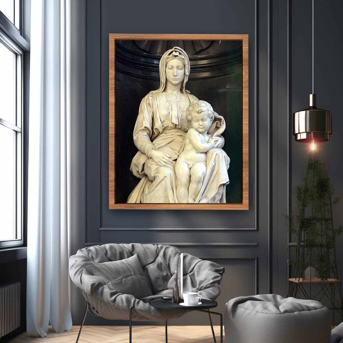 Madonna and Child' By Michelangelo Buonarroti
