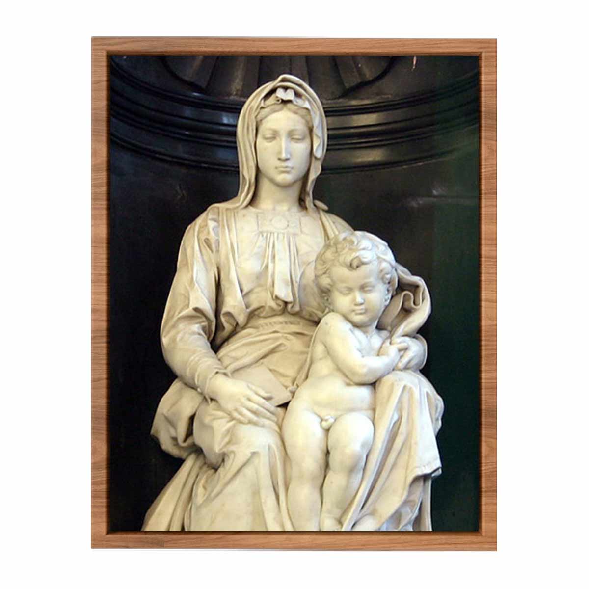 Madonna and Child' By Michelangelo Buonarroti
