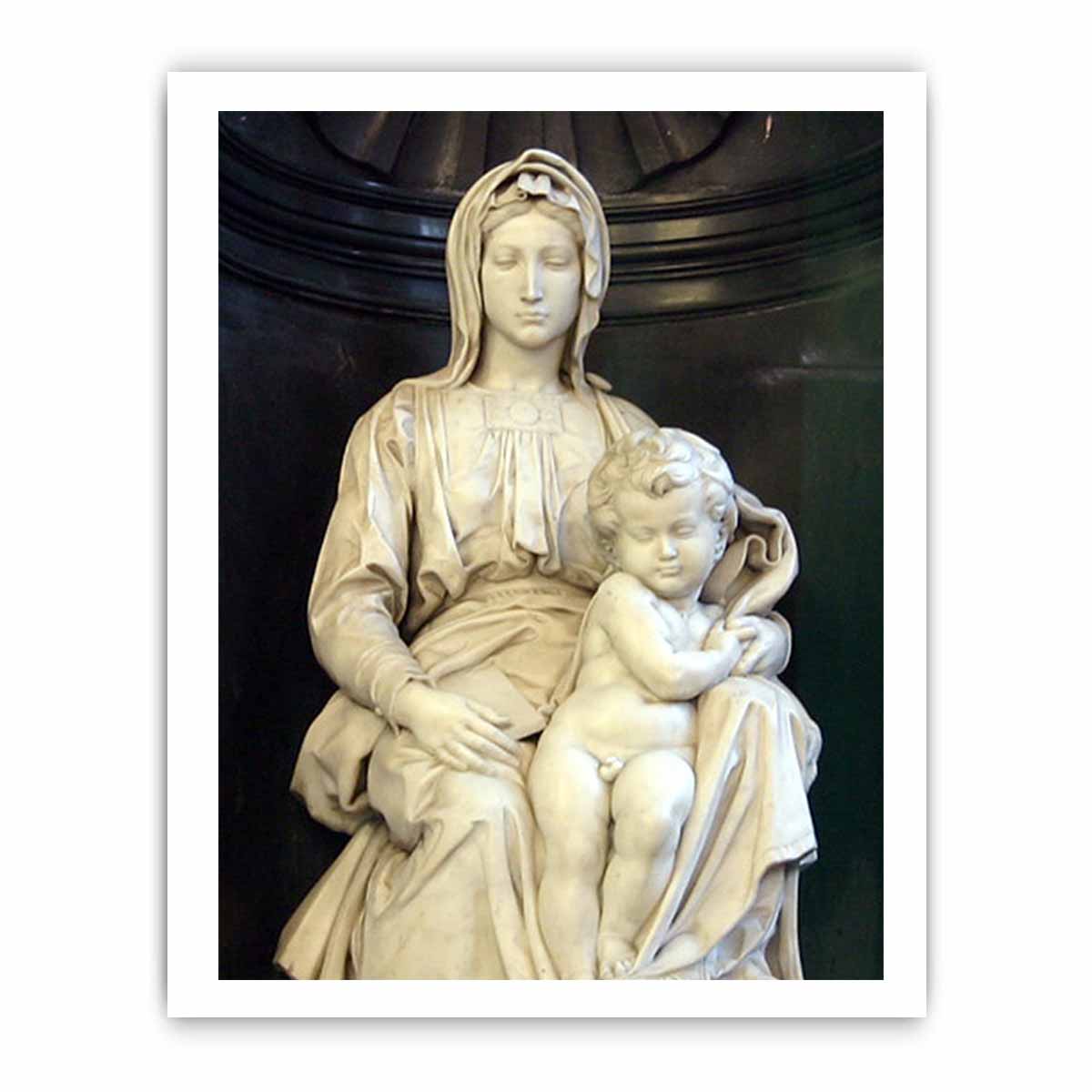 Madonna and Child' By Michelangelo Buonarroti