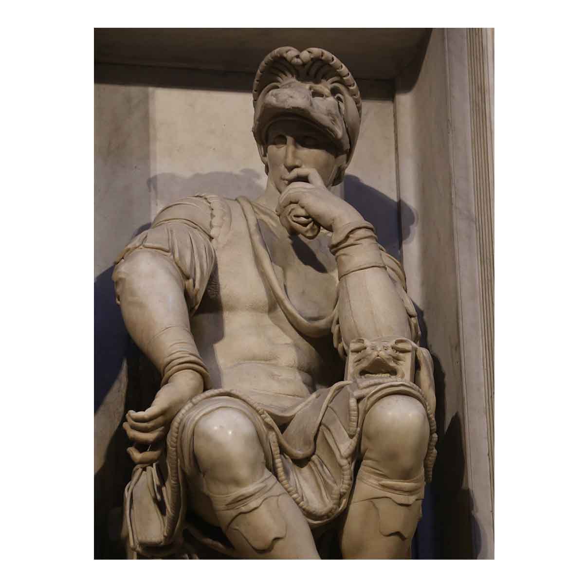 Tomb of Lorenzo de' Medici: Lorenzo de' Medici By Michelangelo Buonarroti