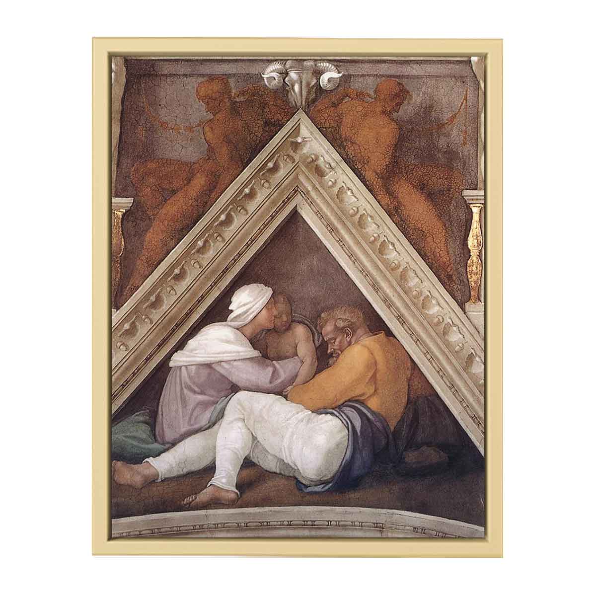 Ancestors of Christ: figures By Michelangelo Buonarroti