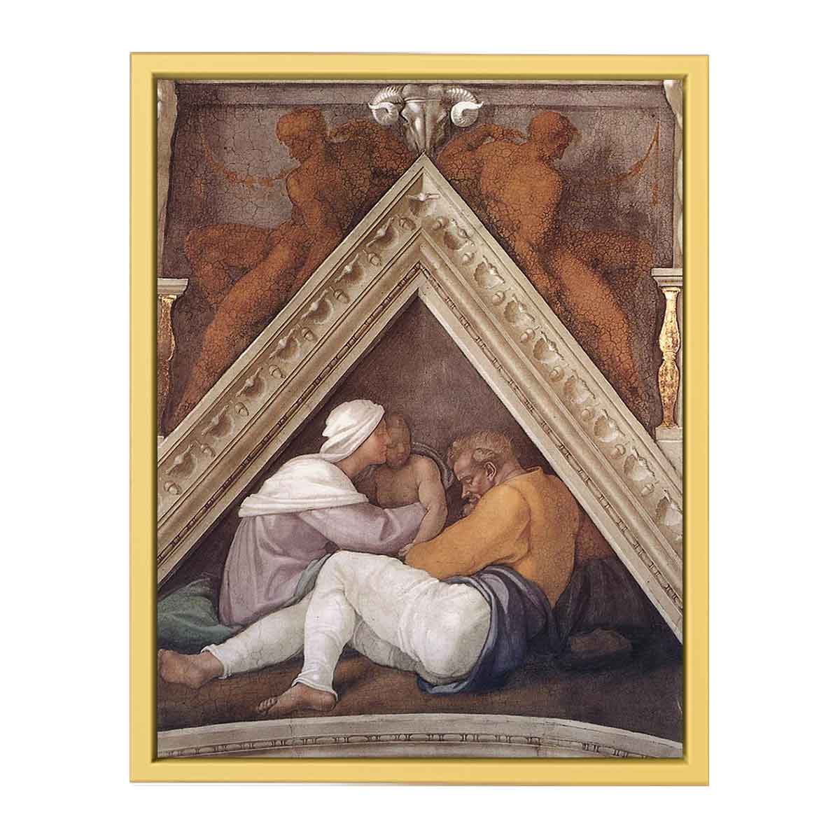 Ancestors of Christ: figures By Michelangelo Buonarroti