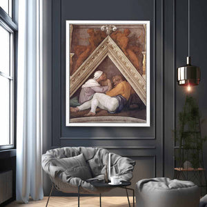 Ancestors of Christ: figures By Michelangelo Buonarroti