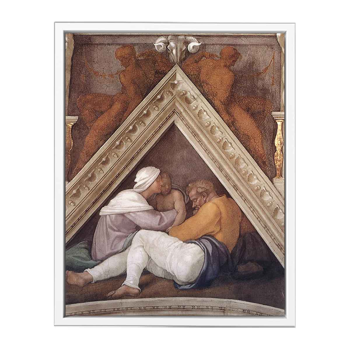 Ancestors of Christ: figures By Michelangelo Buonarroti