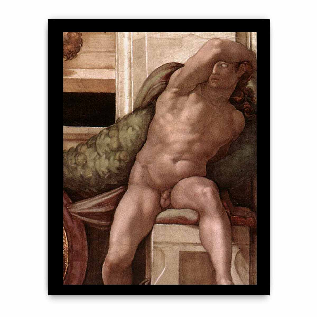 Ignudo By Michelangelo Buonarroti