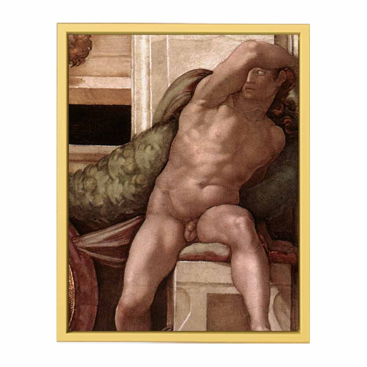 Ignudo By Michelangelo Buonarroti