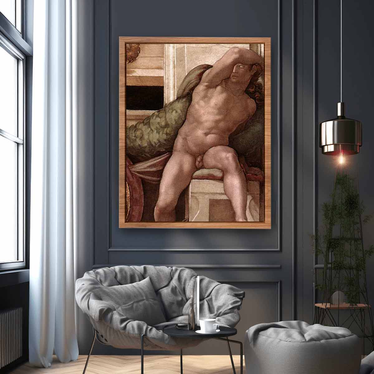 Ignudo By Michelangelo Buonarroti