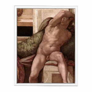 Ignudo By Michelangelo Buonarroti