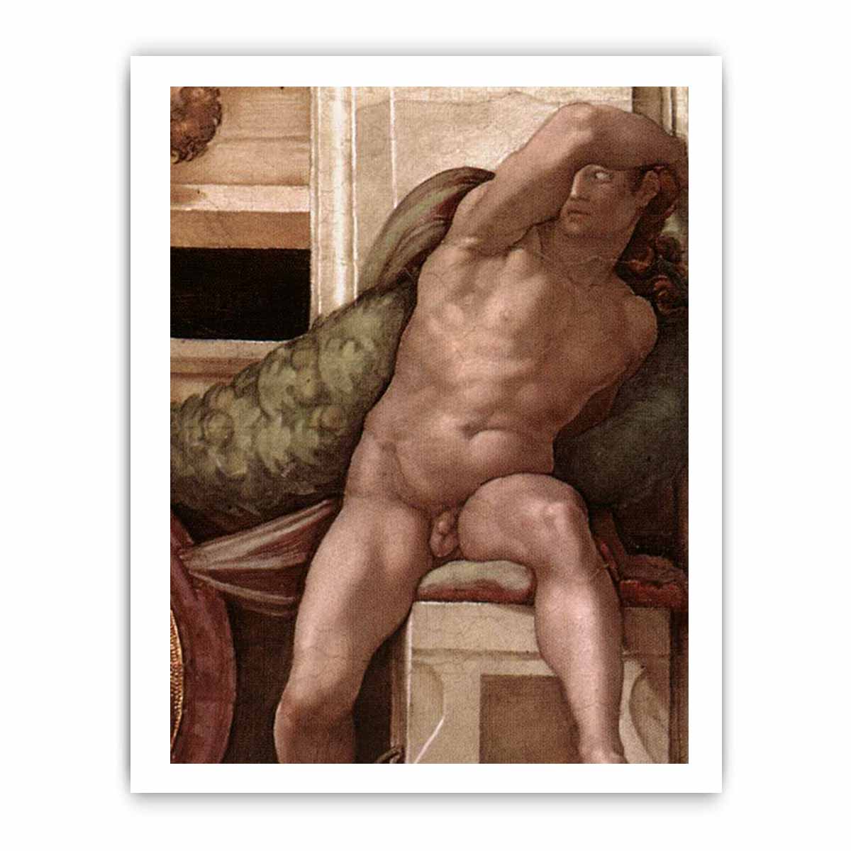 Ignudo By Michelangelo Buonarroti