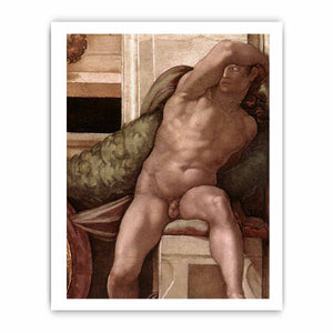 Ignudo By Michelangelo Buonarroti