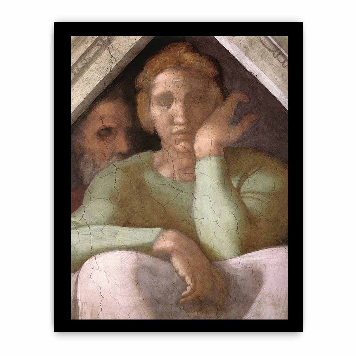 Ancestors of Christ: figures (detail) By Michelangelo Buonarroti
