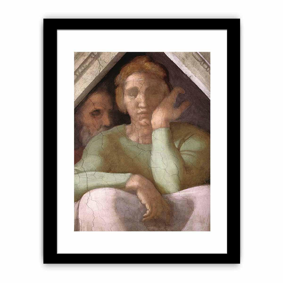 Ancestors of Christ: figures (detail) By Michelangelo Buonarroti