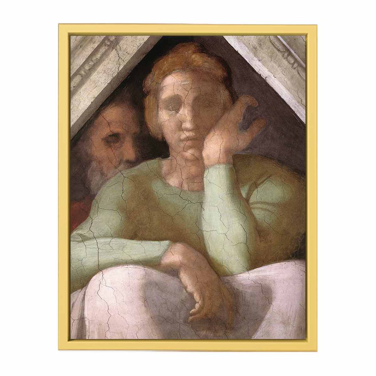 Ancestors of Christ: figures (detail) By Michelangelo Buonarroti