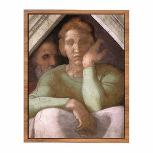Ancestors of Christ: figures (detail) By Michelangelo Buonarroti