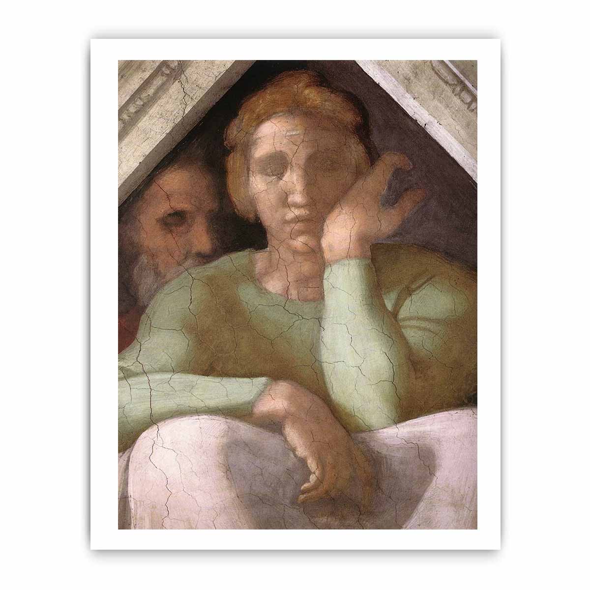 Ancestors of Christ: figures (detail) By Michelangelo Buonarroti