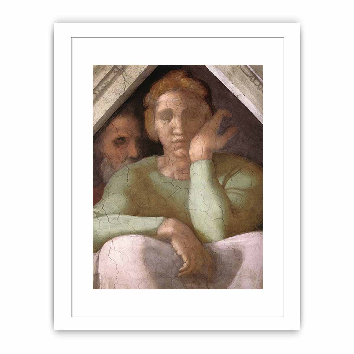 Ancestors of Christ: figures (detail) By Michelangelo Buonarroti