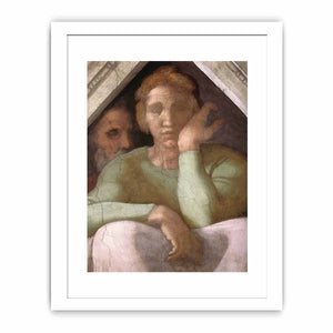 Ancestors of Christ: figures (detail) By Michelangelo Buonarroti