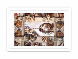 The ceiling (detail):The Creation of Adam By Michelangelo Buonarroti