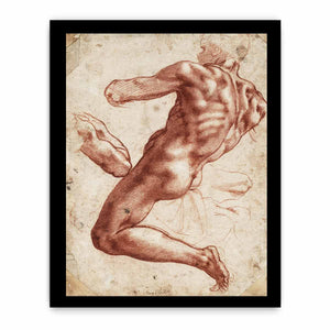 Study for an ignudo