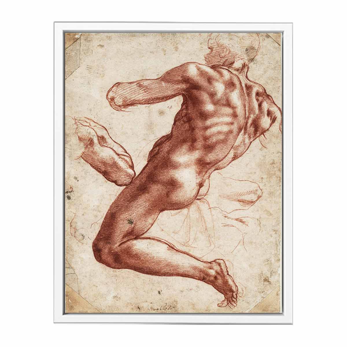 Study for an ignudo