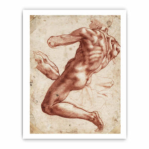 Study for an ignudo