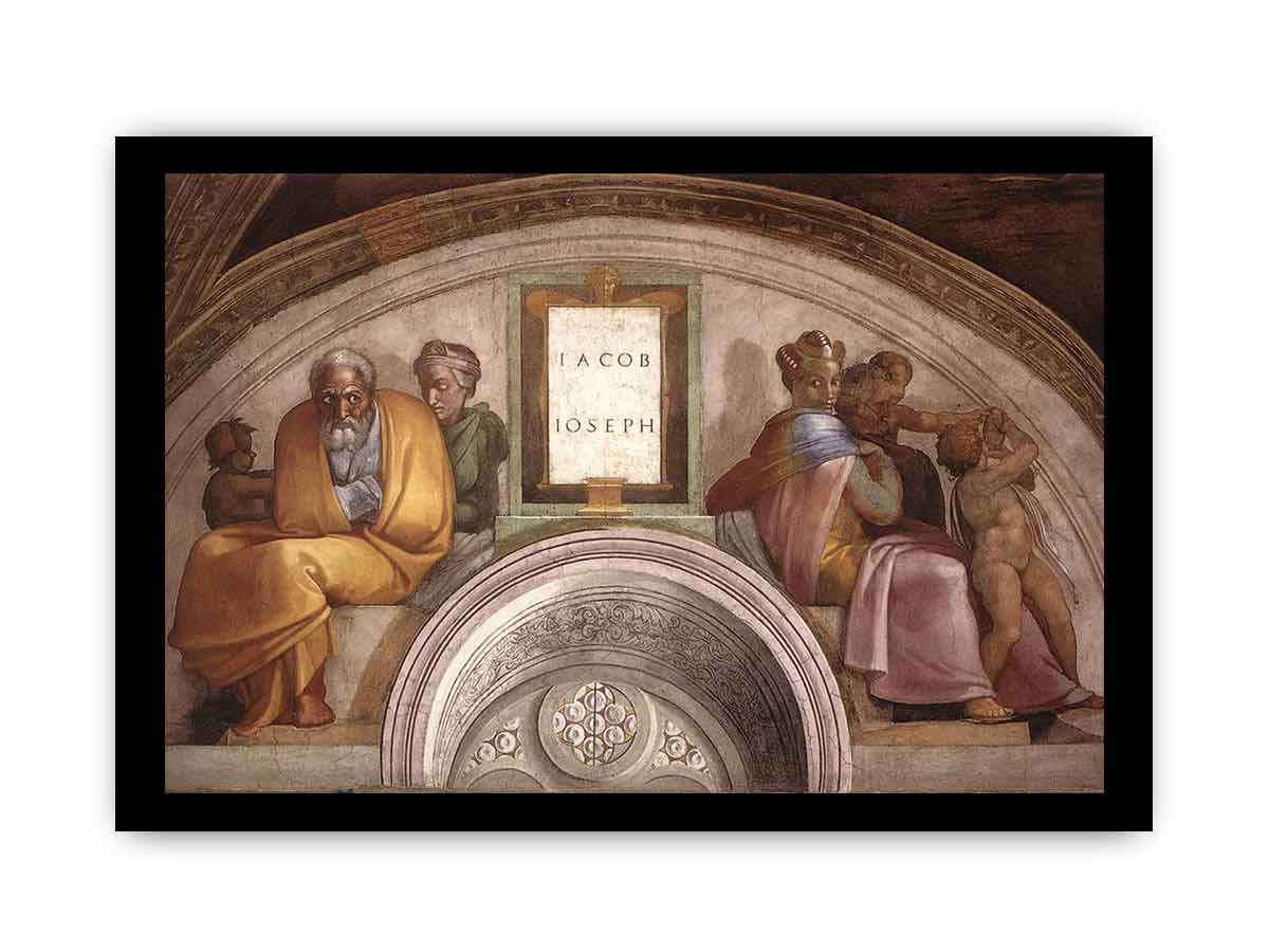 Jacob - Joseph By Michelangelo Buonarroti