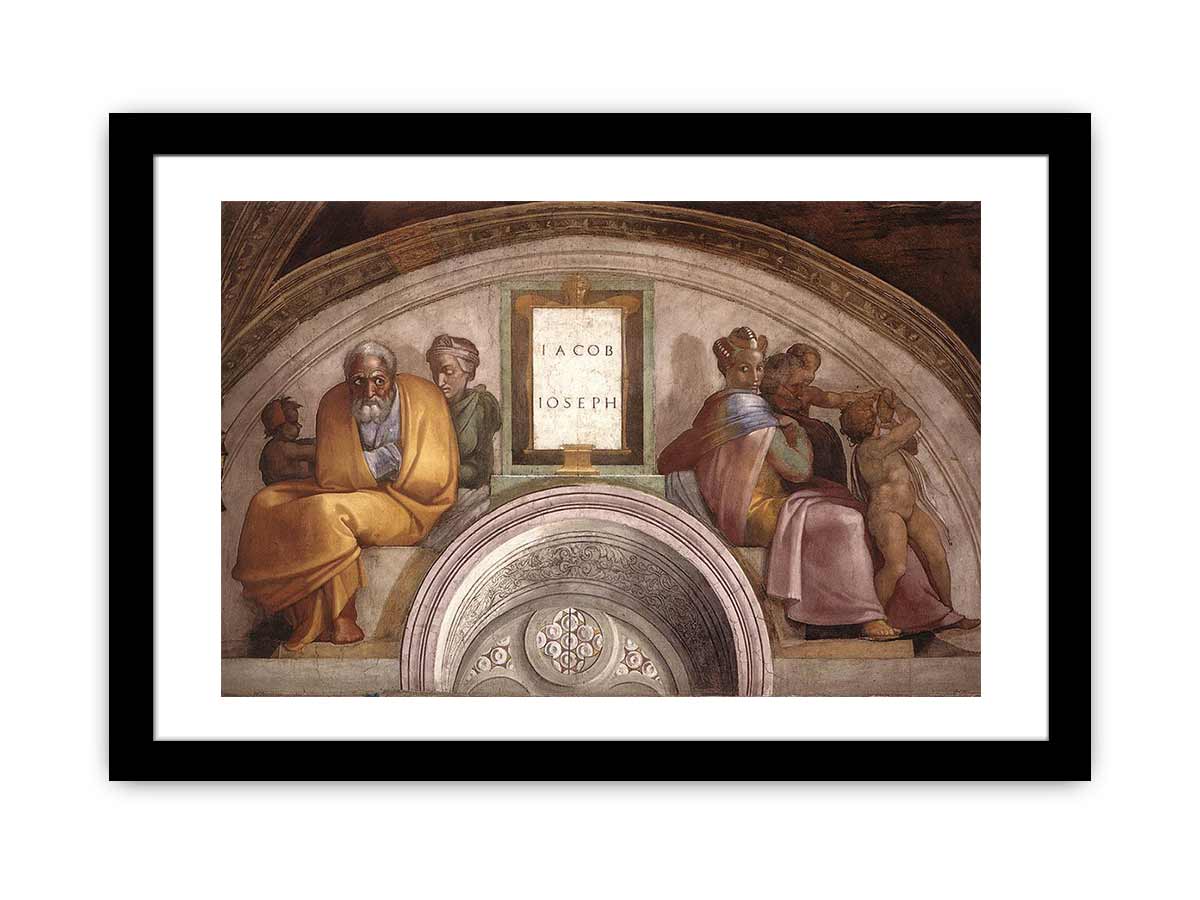 Jacob - Joseph By Michelangelo Buonarroti