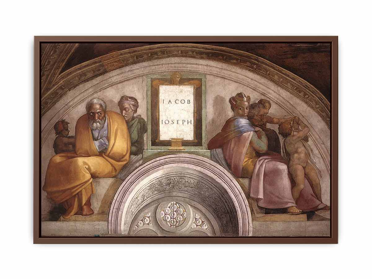 Jacob - Joseph By Michelangelo Buonarroti