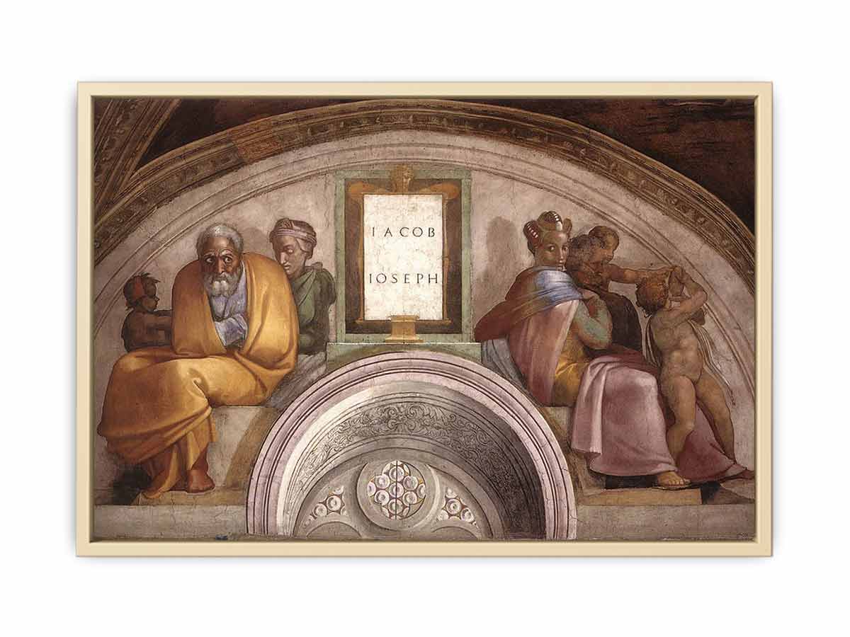 Jacob - Joseph By Michelangelo Buonarroti