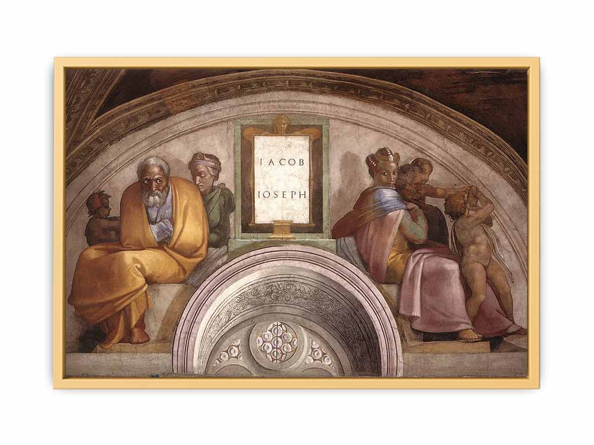 Jacob - Joseph By Michelangelo Buonarroti