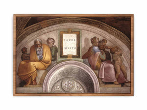 Jacob - Joseph By Michelangelo Buonarroti