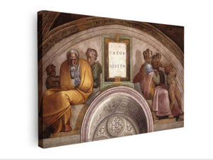 Jacob - Joseph By Michelangelo Buonarroti