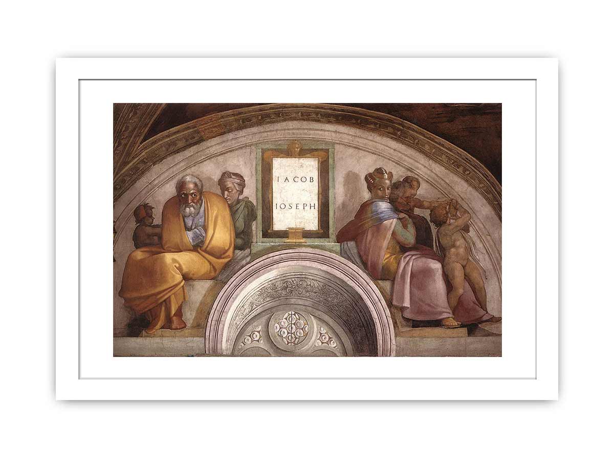 Jacob - Joseph By Michelangelo Buonarroti
