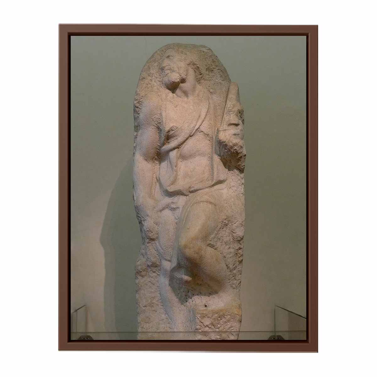 St Matthew' by Michelangelo Buonarroti, 1504-08 Florence, Galleria dell' Accademia