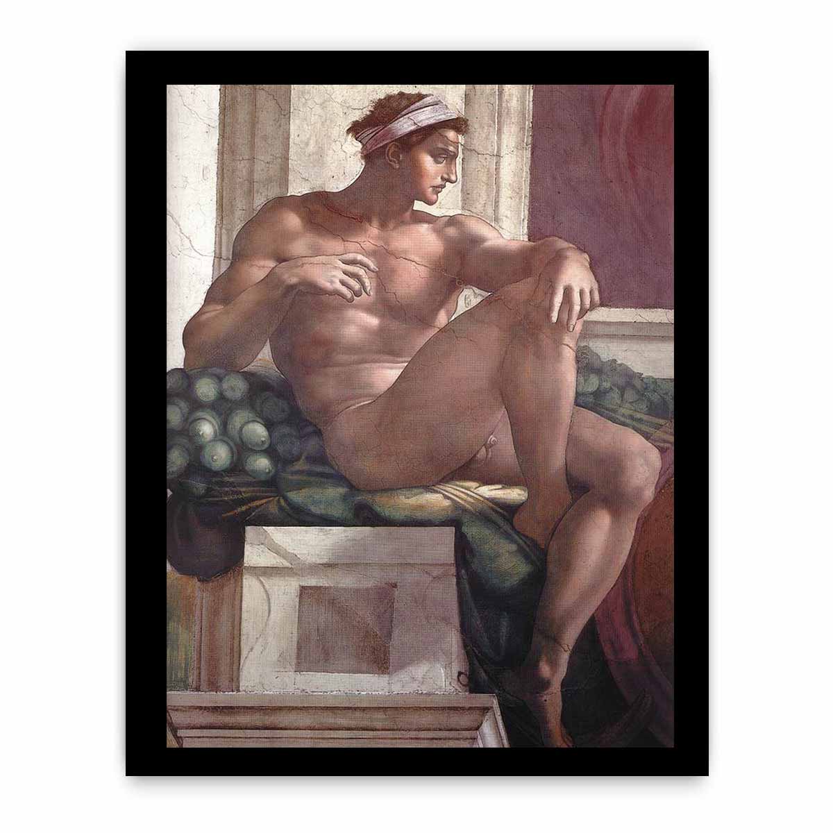 Ignudo By Michelangelo Buonarroti
