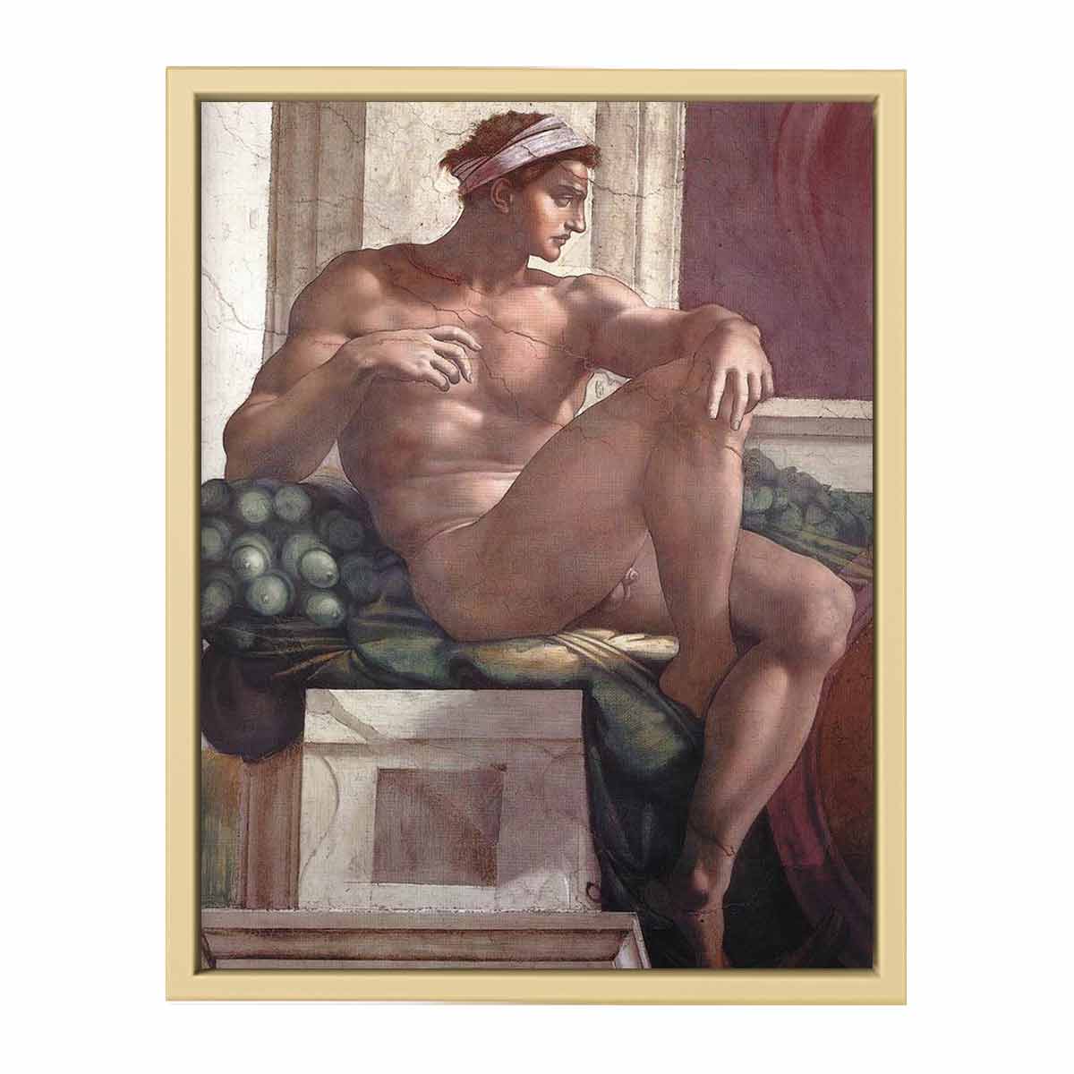 Ignudo By Michelangelo Buonarroti